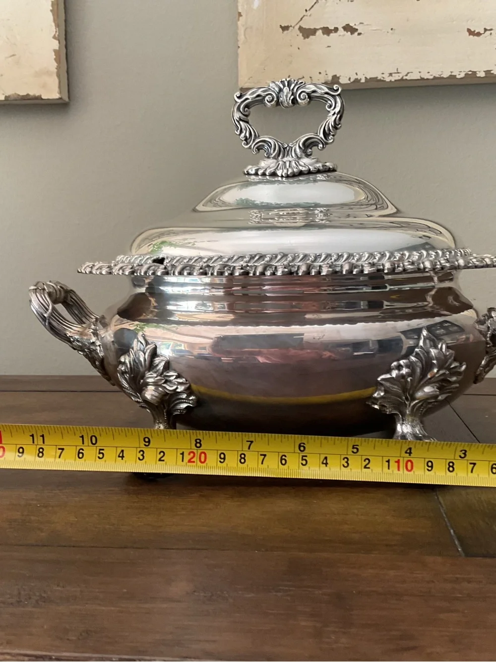 M S polished silver